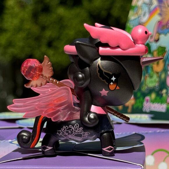 tokidoki Black Crystal Fairy Unicorno from Fairy Unicorno Series